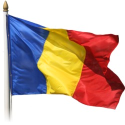 Drapel Romania - Catarg
